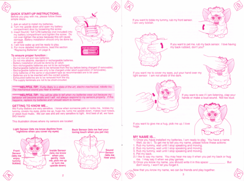 furby connect instruction manual
